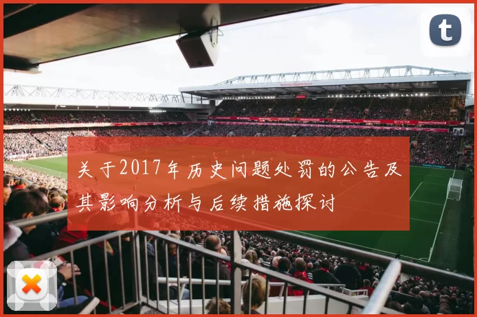关于2017年历史问题处罚的公告及其影响分析与后续措施探讨